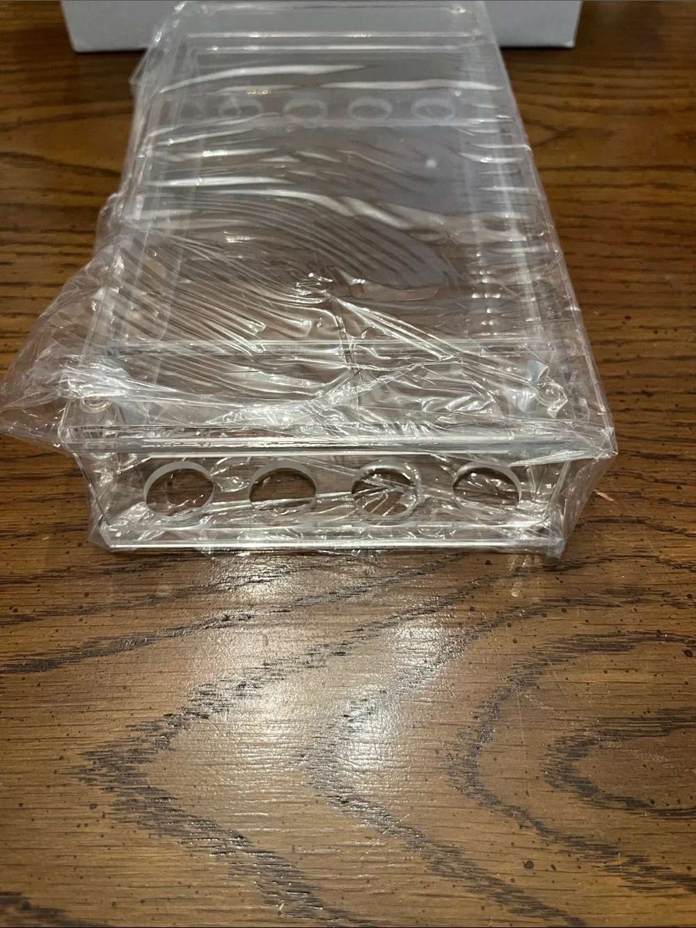 Clear Acrylic Makeup Organizer with Mirror, new